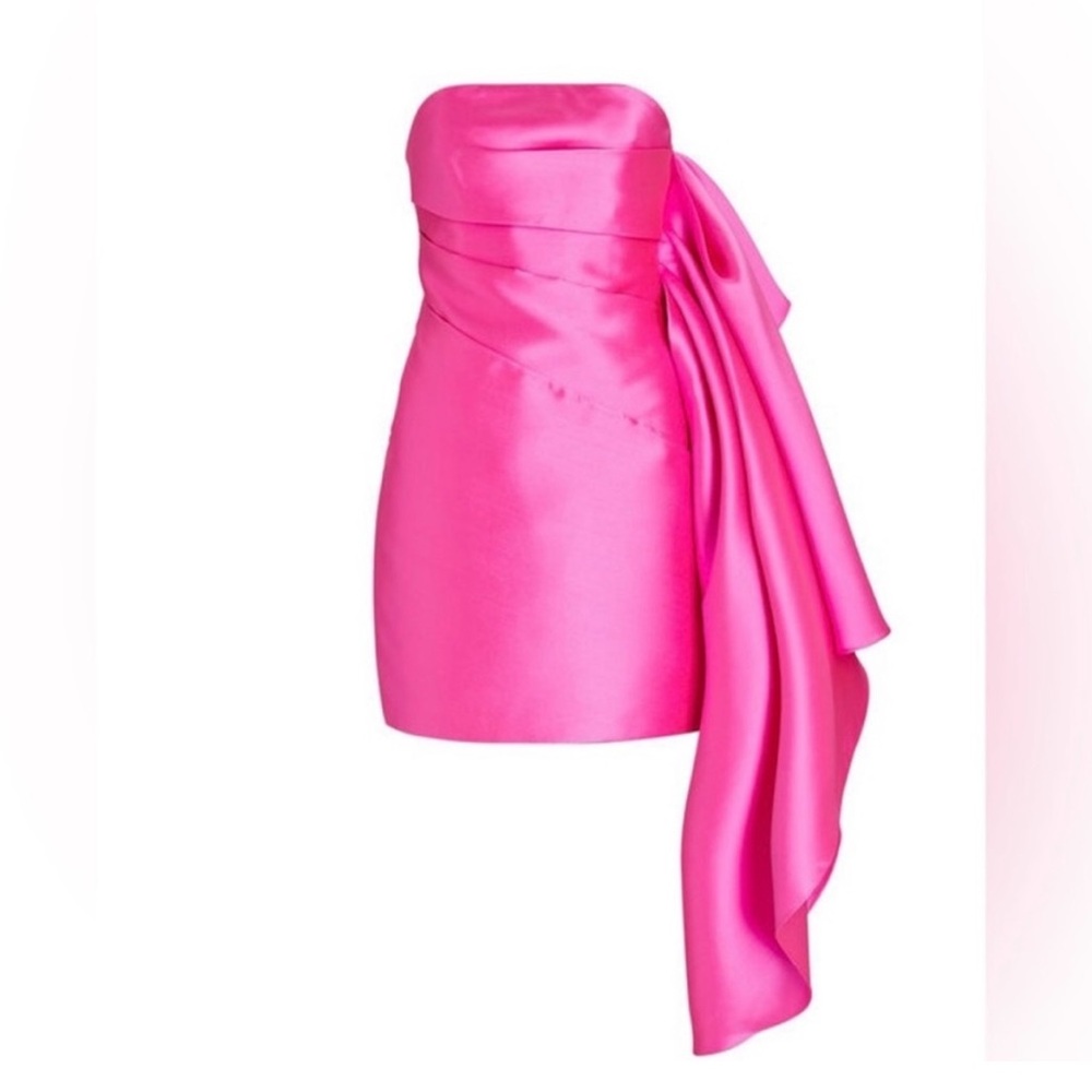 Solace London NWT Pink Strapless Dress